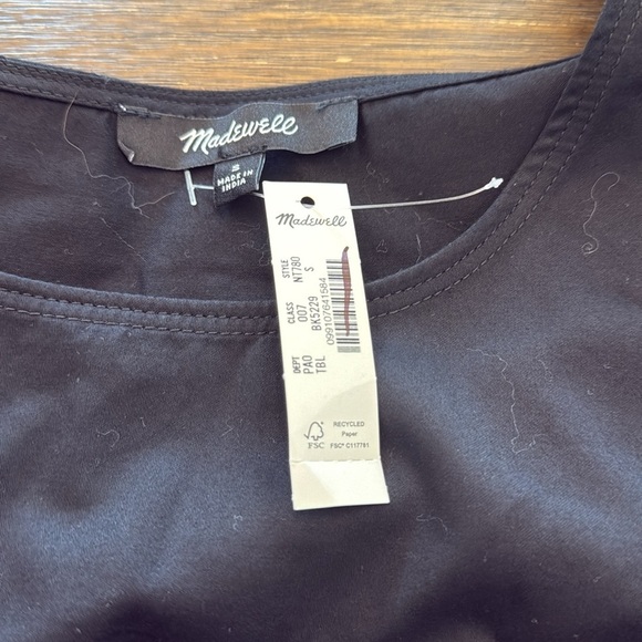 Madewell Relaxed Scoopneck Short-Sleeve Top Size S - Picture 6 of 12